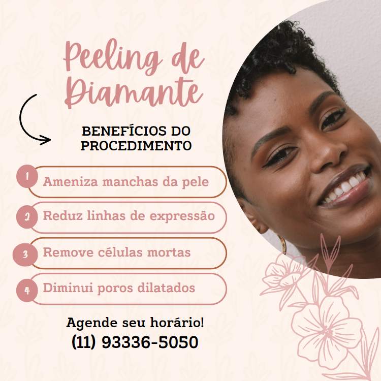 peeling de diamante